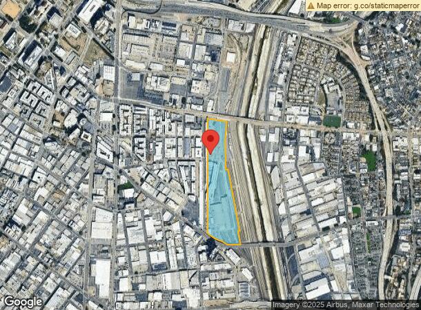  214 S Santa Fe Ave, Los Angeles, CA Parcel Map