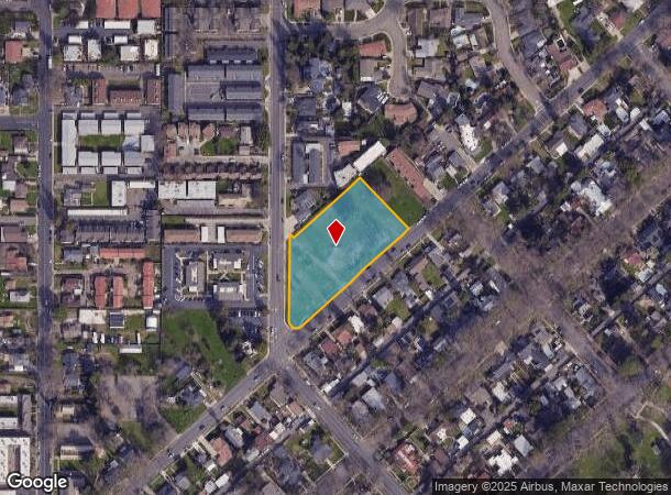 1015 E Main St, Turlock, CA Parcel Map