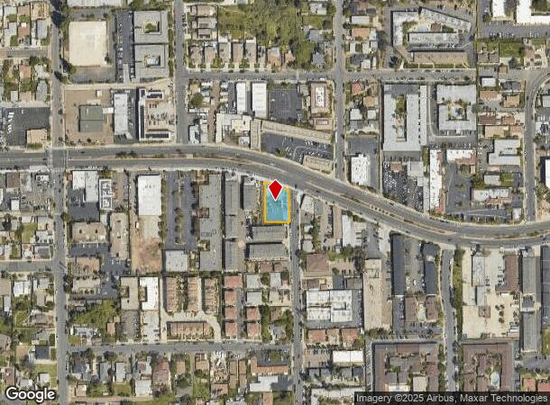  7393 El Cajon Blvd, La Mesa, CA Parcel Map