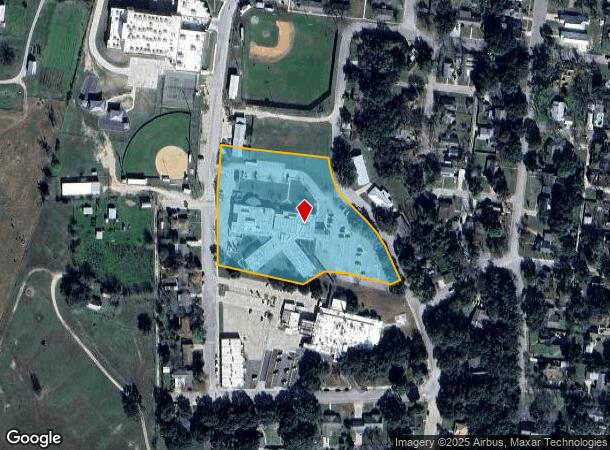 200 Memorial Dr, Luling, TX Parcel Map