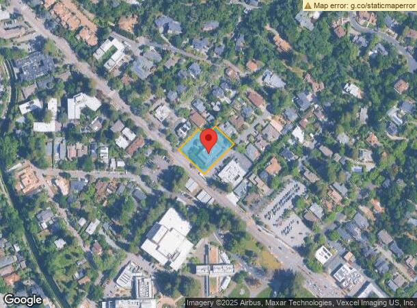  1036 Sir Francis Drake Blvd, Kentfield, CA Parcel Map
