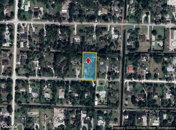  11351 54Th St N, West Palm Beach, FL Parcel Map