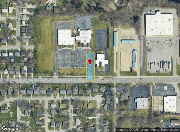  1815 E Ireland Rd, South Bend, IN Parcel Map