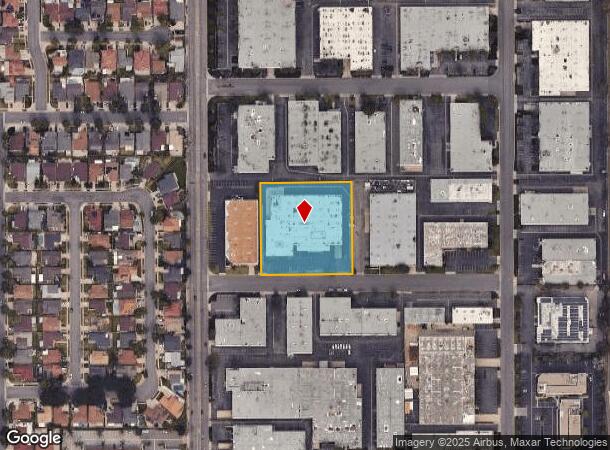  13815 Struikman Rd, Cerritos, CA Parcel Map