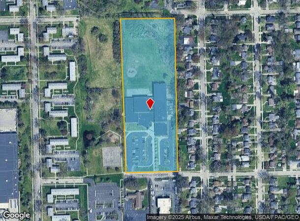  3020 Marvin Ave, Toledo, OH Parcel Map