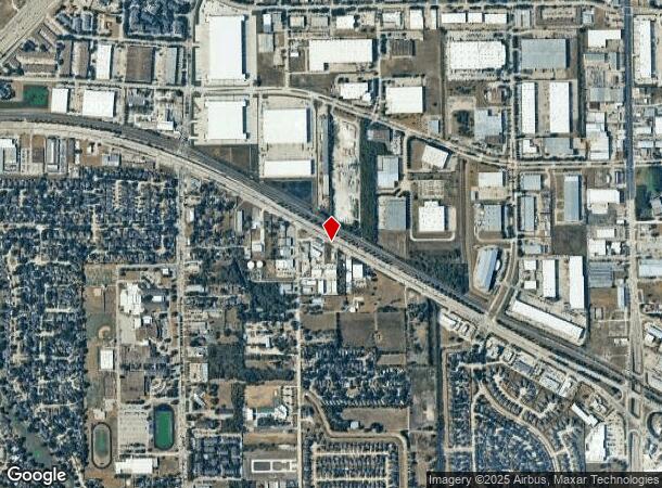  4211 S Main St, Stafford, TX Parcel Map