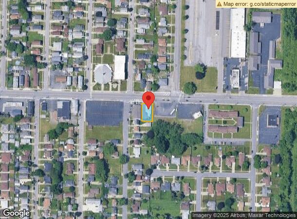 2185 Clinton St, Buffalo, NY Parcel Map