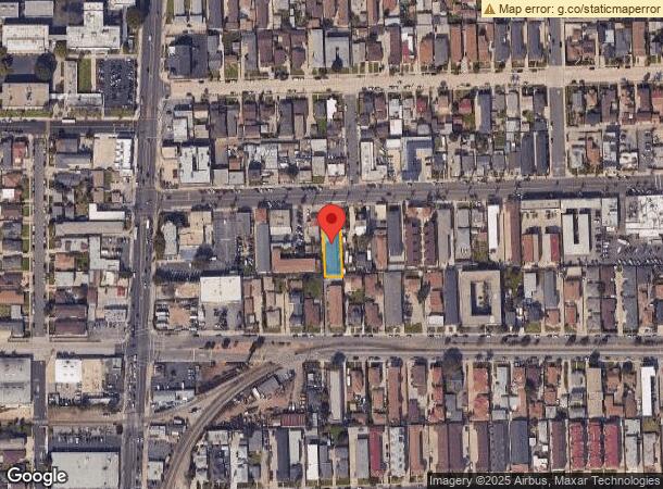  1308 W Gardena Blvd, Gardena, CA Parcel Map