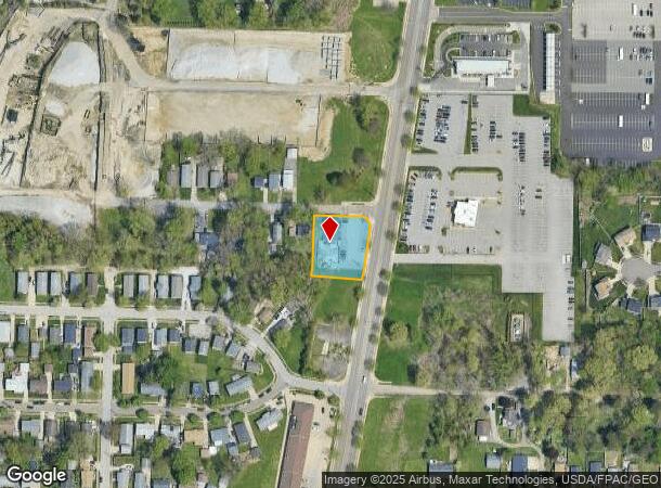  1600 Home Ave, Akron, OH Parcel Map