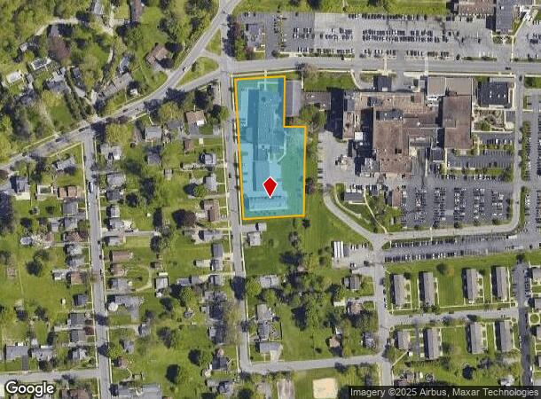  1740 Chestnut St, Williamsport, PA Parcel Map