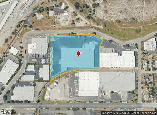 1455 Riverview Dr, San Bernardino, CA Parcel Map