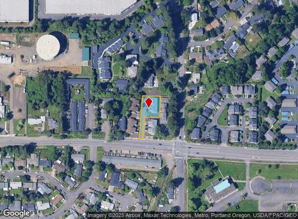  19991 Ne Halsey St, Portland, OR Parcel Map