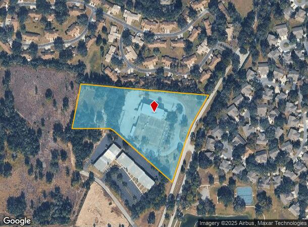 1624 N Meadowcrest Blvd, Crystal River, FL Parcel Map