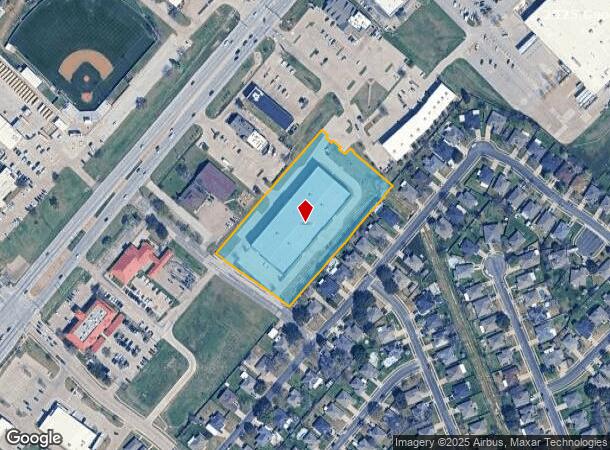  201 Miles Ave, Burleson, TX Parcel Map