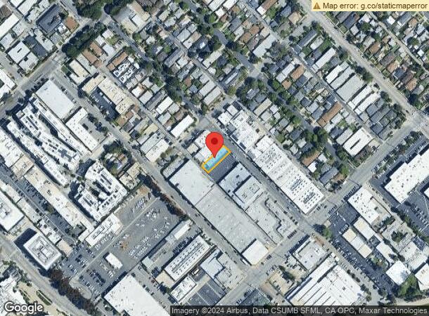  1712 Berkeley St, Santa Monica, CA Parcel Map