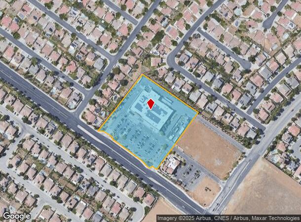  3875 W Rancho Vista Blvd, Palmdale, CA Parcel Map