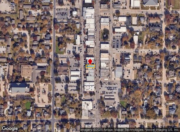 412 S Main St, Mansfield, TX Parcel Map