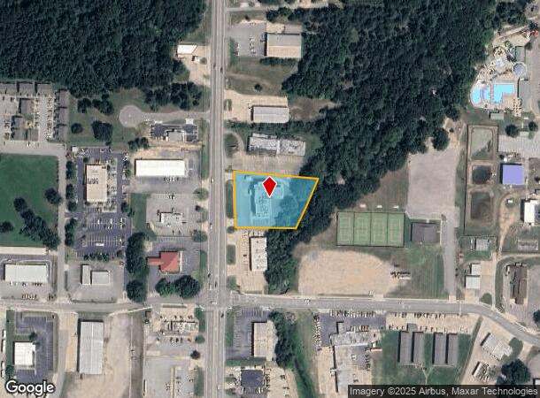  630 Highway 71 N, Alma, AR Parcel Map