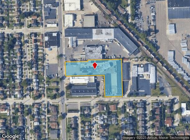 6550 Chase Rd, Dearborn, MI Parcel Map