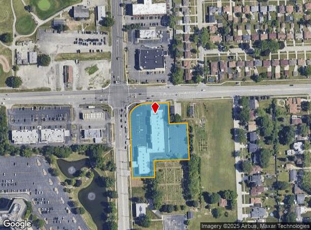  2201 S Wolf Rd, Hillside, IL Parcel Map