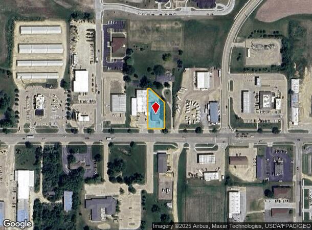 1610 11Th St, De Witt, IA Parcel Map