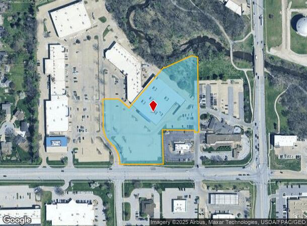  8747 University Ave, Clive, IA Parcel Map