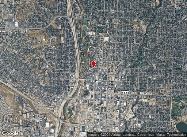  318 N Cascade Ave, Colorado Springs, CO Parcel Map