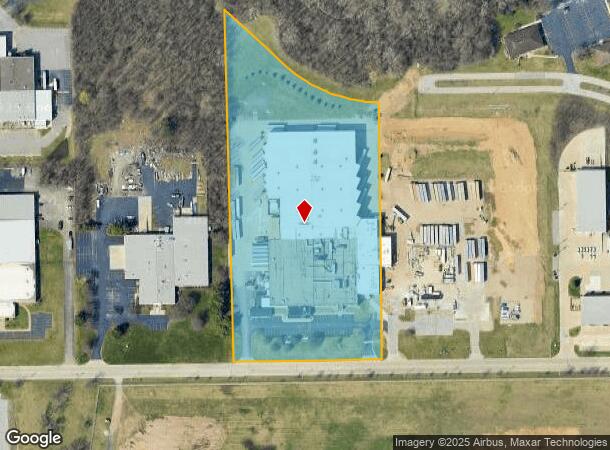 3425 Lathrop St, South Bend, IN Parcel Map