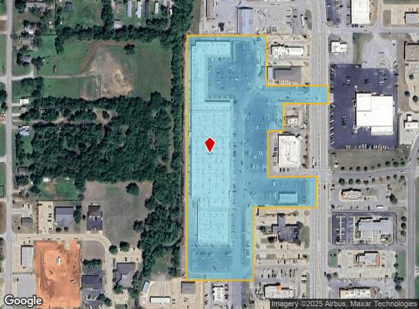 1724 S 4Th St, Chickasha, OK Parcel Map