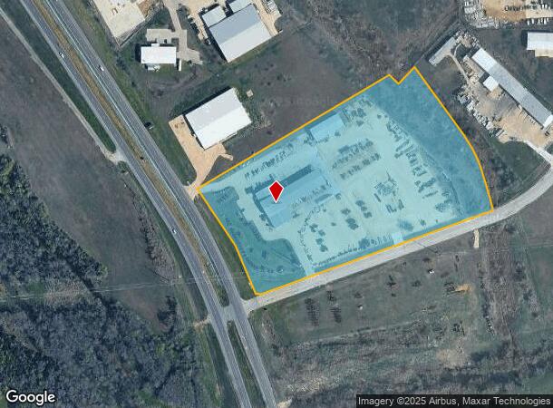  1006 Carlos G Parker Blvd Sw, Taylor, TX Parcel Map