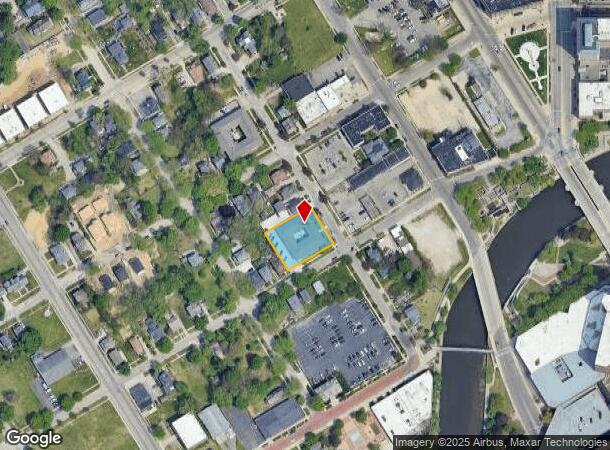  411 Lyon St, Flint, MI Parcel Map