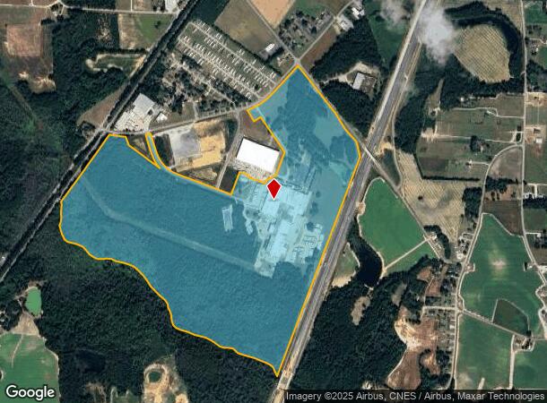  1203 Chicopee Rd, Benson, NC Parcel Map
