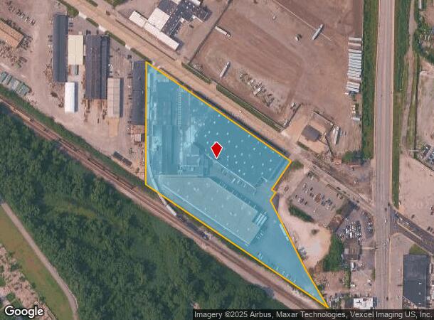  1844 Summer St, Hammond, IN Parcel Map