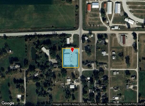  706 N Barnes St, What Cheer, IA Parcel Map