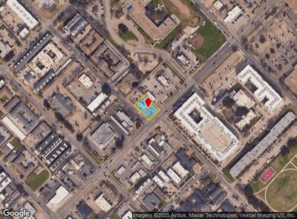  5101 Ross Ave, Dallas, TX Parcel Map