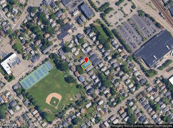 66 Safford St, Quincy, MA Parcel Map