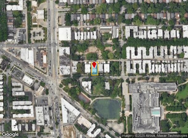  1522 W Thorndale Ave, Chicago, IL Parcel Map