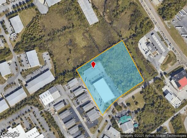 631 American Glass Way, Knoxville, TN Parcel Map