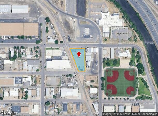 1340 W Bayaud Ave, Denver, CO Parcel Map