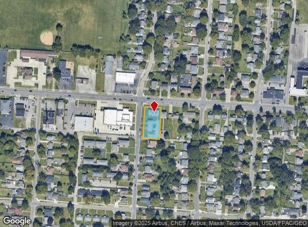  1501 Oakland Park Ave, Columbus, OH Parcel Map
