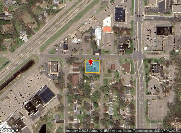  4140 Woodland Rd, Circle Pines, MN Parcel Map