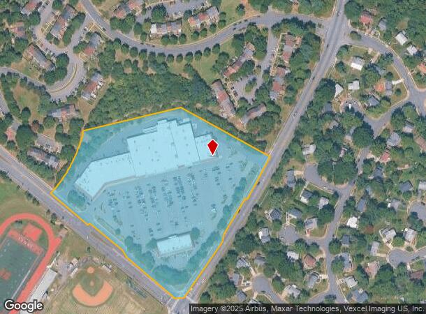  7540 Telegraph Rd, Alexandria, VA Parcel Map