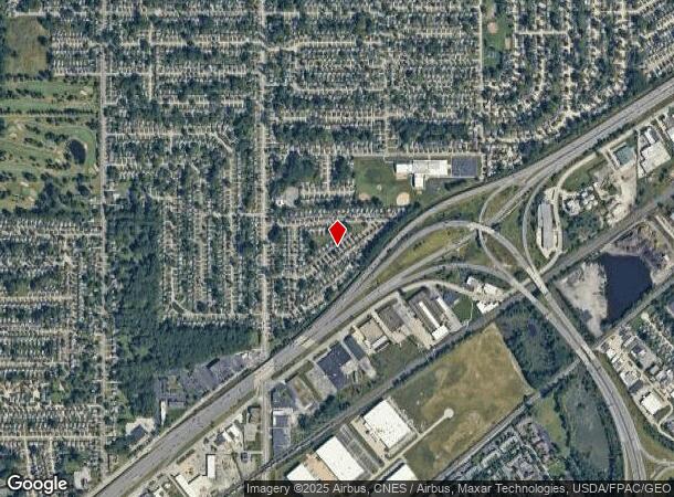  1278 E 260Th St, Euclid, OH Parcel Map