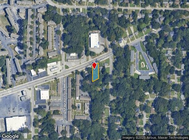  3060 Washington Rd, Atlanta, GA Parcel Map