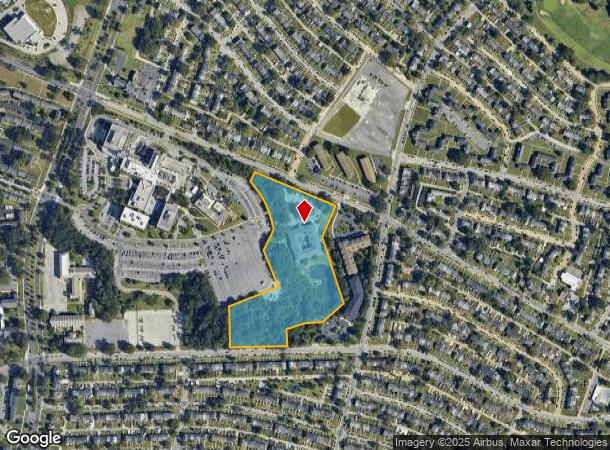 1601 E Belvedere Ave, Baltimore, MD Parcel Map