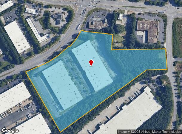 1610 Satellite Blvd, Duluth, GA Parcel Map