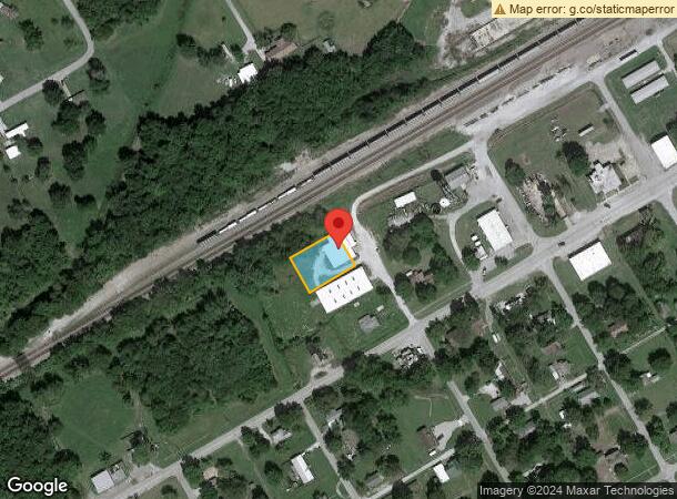  125 N Maple Ave, Afton, OK Parcel Map