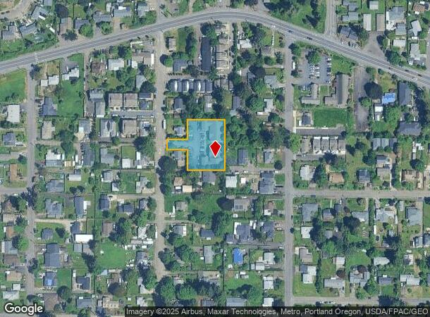  3414 Se 143Rd Ave, Portland, OR Parcel Map