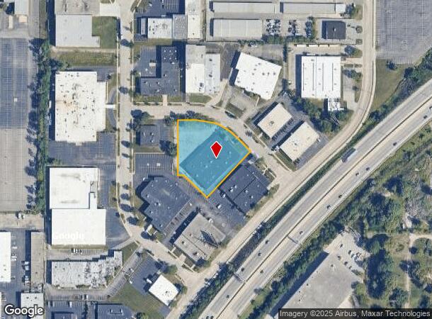  3605 Edison Pl, Rolling Meadows, IL Parcel Map