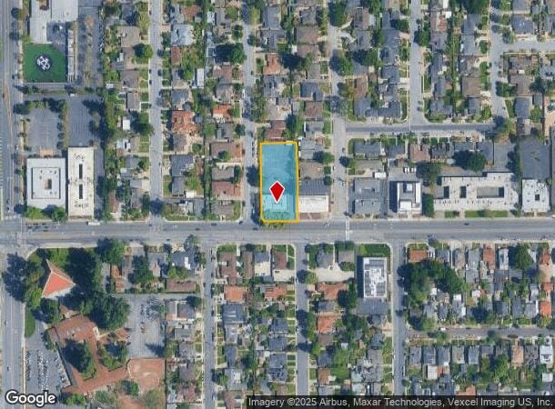 1855 Hamilton Ave, San Jose, CA Parcel Map